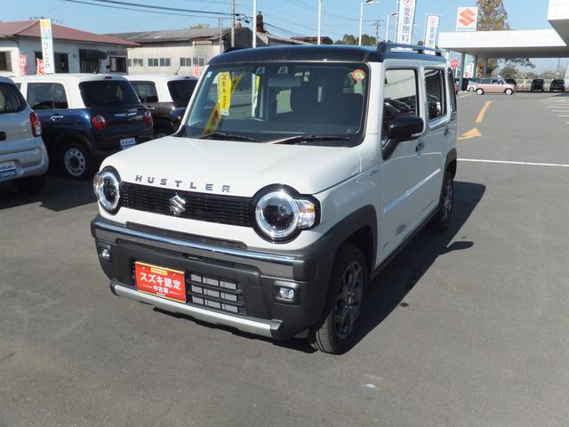 ハスラー タフワイルド　デュアルカメラブレーキサポート　マイルドハイブリッド　オーディオレス　ＣＶＴ　オートエアコン　キーレススタート　オートライト　　シートヒーター　オーディオスイッチ　ＡＣＣ　ＬＥＤ　フォグ　ルーフレール（51枚目）
