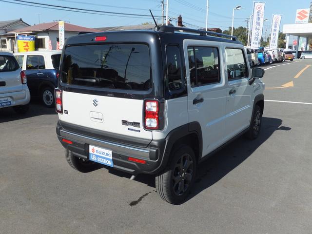 ハスラー タフワイルド　デュアルカメラブレーキサポート　マイルドハイブリッド　オーディオレス　ＣＶＴ　オートエアコン　キーレススタート　オートライト　　シートヒーター　オーディオスイッチ　ＡＣＣ　ＬＥＤ　フォグ　ルーフレール（52枚目）