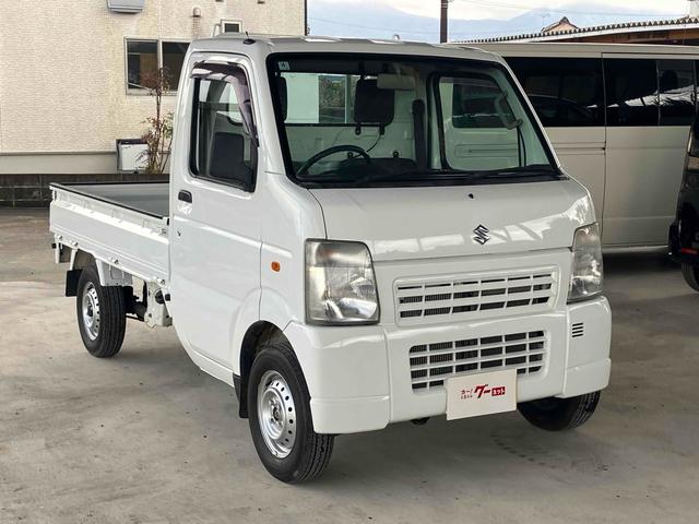 キャリイトラック ＫＣ　軽トラ　４ＷＤ　５速マニュアル　エアコン　パワーステアリング　三方開　ヘッドライトレベライザー（3枚目）