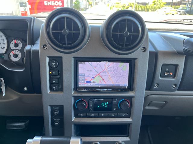 ハマーＨ２ ラグジュアリーパッケージ　自社ＭＡＤ　ＯＦＦ　ＢＬＡＣＫ　ＣＵＳＴＯＭＳ　ワンオフ６本出しマフラー　Ｒ２４ホイール（37枚目）