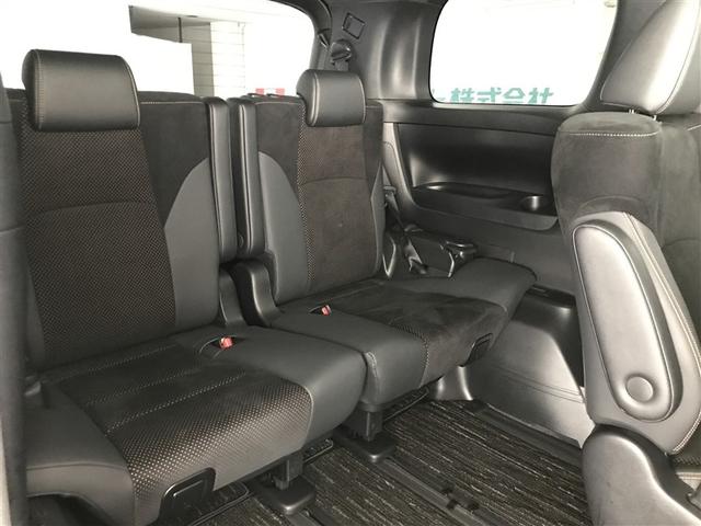 アルファード 2.5S タイプゴールド イモビ バックモニタ- LEDランプ WSR リアオートエアコン エアコン 横滑防止装置 エアロ アルミ パワーウィンドウ メディアプレイヤー接続 ABS キーレス 3列シート エアバッグ パワステ(23枚目)