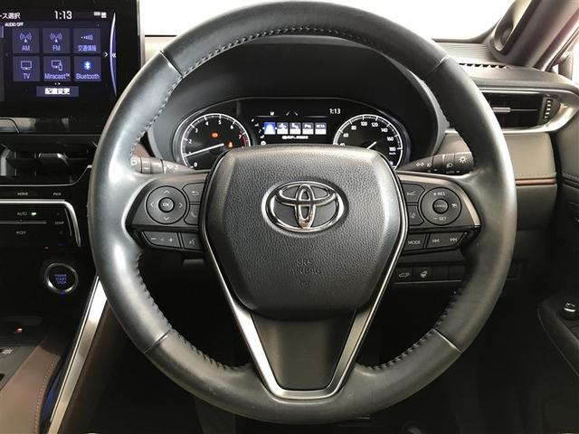 ハリアー G レザーパッケージ 地デジTV AUX 盗難防止装置 クルコン 横滑り防止装置 Rカメラ Pシート キーレス エアバッグ LED スマートキー ABS メモリーナビ ETC ドラレコ アルミ プリクラ(13枚目)