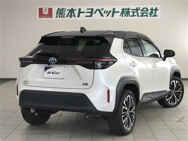 ヤリスクロス ハイブリッドＺ　インテリジェントキー　アルミホイル　ＬＥＤライト　リアカメラ　ナビ　クルーズコントロール　横滑り防止システム　メモリーナビゲーション　電動シ－ト　パワステ　オートエアコン　キーフリー　イモビライザ（6枚目）
