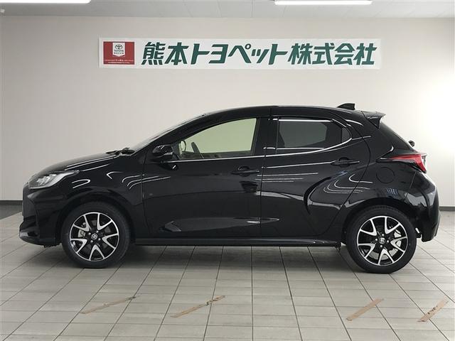 ヤリス ハイブリッドＺ　プリクラッシュセーフティ　地デジ　カーテンエアバッグ　ＬＥＤライト　ＴＶ　オートクルーズ　横滑防止装置　４ＷＤ　アルミホイール　スマートキー　オートエアコン　キーレスエントリー　エアバッグ　ＡＢＳ（6枚目）