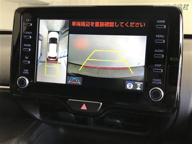 ヤリスクロス ハイブリッドＧ　ＴＳＳ　１００Ｖ　イモビライザー　バックモニタ－　エアコン　ナビ　インテリキー　パワーウィンド　Ｗエアバック　オートクルーズ　メディアプレイヤー接続　キーフリー　横滑防止装置　サイドエアバッグ　アルミ（9枚目）