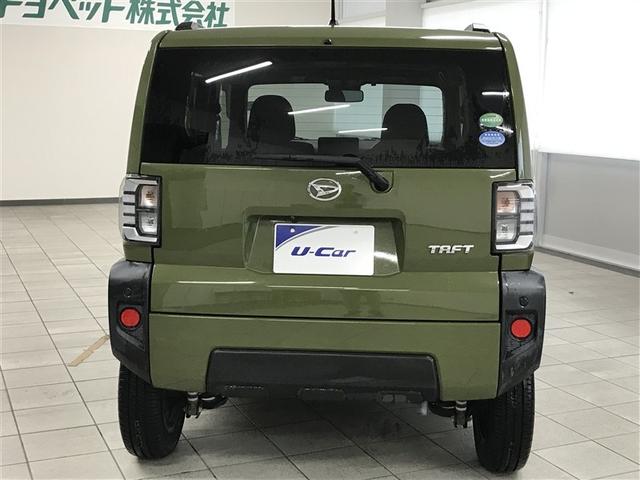 タフト Ｇ　運転席助手席エアバッグ　被害軽減ブレーキ　リアカメラ　メモリナビ　スマートキー＆プッシュスタート　横滑り防止　フルセグ地デジＴＶ　ナビＴＶ　ＥＴＣ　サイドエアバッグ　盗難防止システム　ＡＵＸ　ＤＶＤ（8枚目）