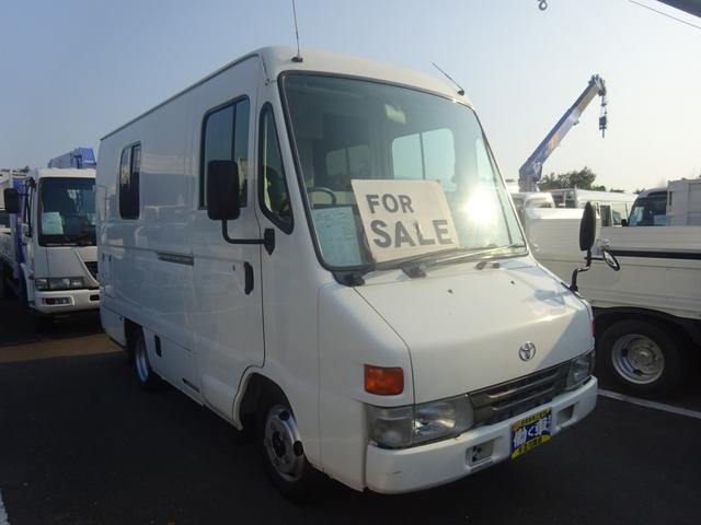 1.1t ハイブリッド 荷台ステンレス張り 左サッシ取付(3枚目)