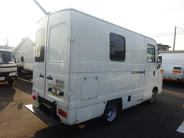 1.1t ハイブリッド 荷台ステンレス張り 左サッシ取付(6枚目)