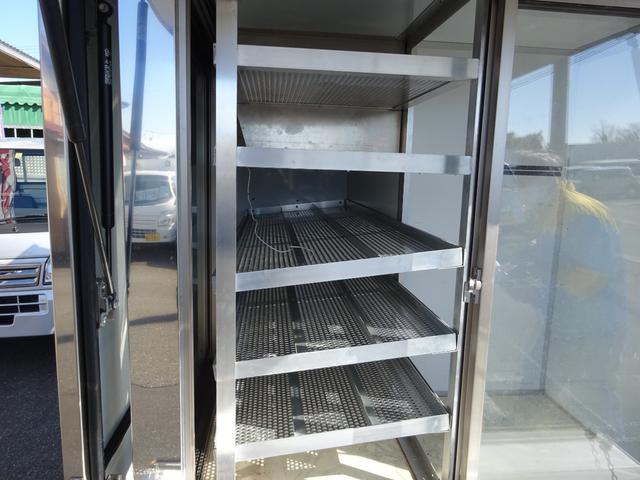 　移動販売車　－５度　冷蔵冷凍庫　フロアオートマ　陳列棚　手洗いシンク　左側・後側跳ね上げ式ドア　右側スライドドア　エアバック(21枚目)