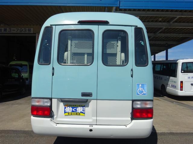 リエッセII 　福祉車両　２４人乗り　リアリフト付き　車いす１台固定　フロアオートマ　ワンオーナー（9枚目）