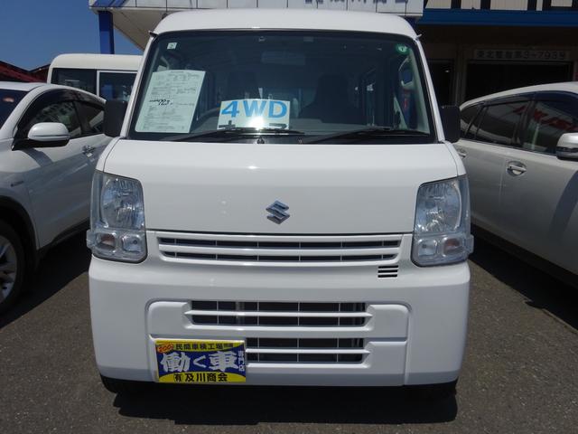 エブリイ ＰＡ　４ＷＤ　オートマ　ＥＴＣ　エアコン　パワステ　ＡＢＳ　運転席助手席エアバック　ＡＭＦＭラジオ　両側スライドドア　ドアバイザー（8枚目）