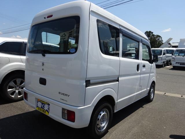エブリイ ＰＡ　４ＷＤ　オートマ　ＥＴＣ　エアコン　パワステ　ＡＢＳ　運転席助手席エアバック　ＡＭＦＭラジオ　両側スライドドア　ドアバイザー（10枚目）
