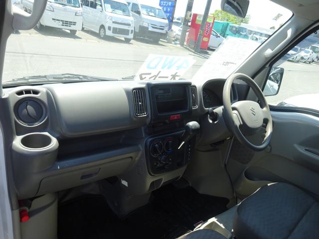 エブリイ ＰＡ　４ＷＤ　オートマ　ＥＴＣ　エアコン　パワステ　ＡＢＳ　運転席助手席エアバック　ＡＭＦＭラジオ　両側スライドドア　ドアバイザー（12枚目）