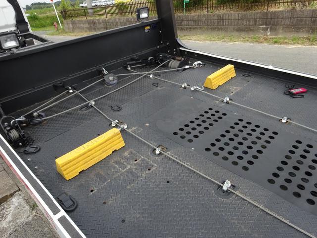 キャンター 　セルフローダー　３．１ｔ　ラジコン付き　積載車　ナビＴＶ　衝突被害軽減ブレーキシステム　レーンアシスト　電動格納ミラー　ＥＴＣ　ターボ　オートマ　古河ユニック（12枚目）