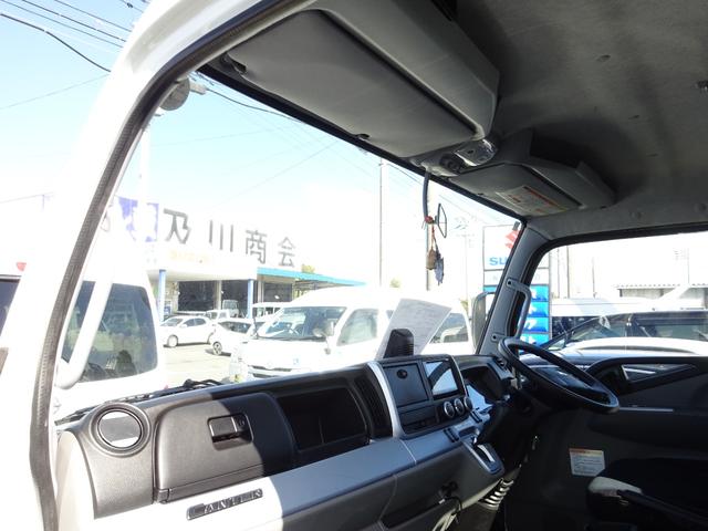 キャンター 　セルフローダー　積載車　３．１ｔ　オートマ　極東フラトップゼロ　リモコン付き　ナビＴＶ　Ｂｌｕｅｔｏｏｔｈ　バックカメラ　キーレス　電動格納ミラー　衝突被害軽減ブレーキシステム（28枚目）