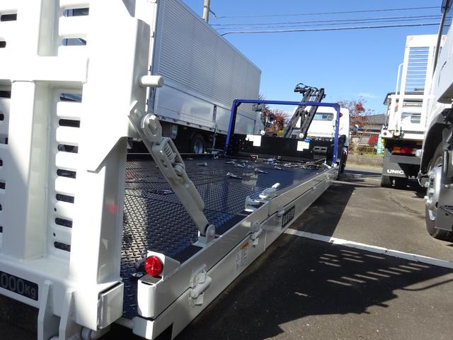 キャンター セルフローダー 積載車 3t 極東フラトップゼロ 荷台未使用 左右アオリ開閉 5速マニュアル 衝突被害軽減ブレーキシステム 左側電動格納ミラー スマートキー ETC フォグランプ バックカメラ(35枚目)