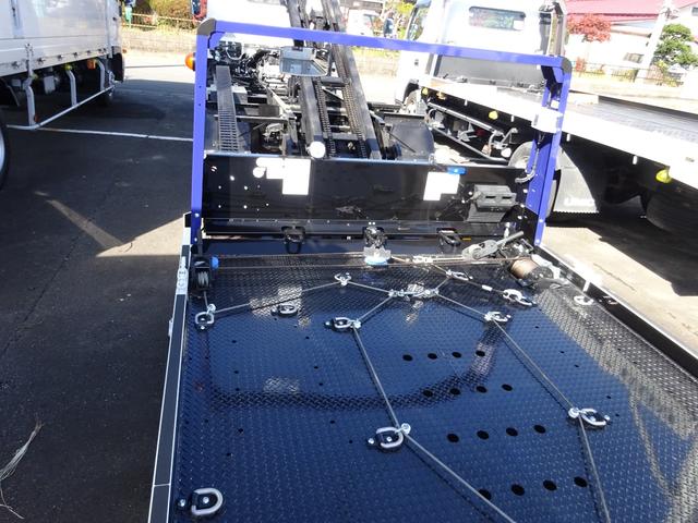 キャンター セルフローダー 積載車 3t 極東フラトップゼロ 荷台未使用 左右アオリ開閉 5速マニュアル 衝突被害軽減ブレーキシステム 左側電動格納ミラー スマートキー ETC フォグランプ バックカメラ(38枚目)