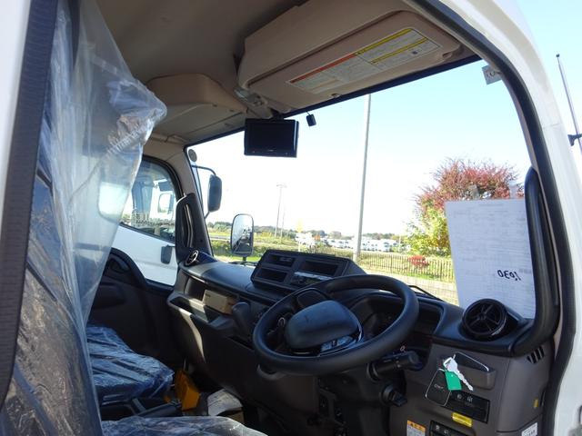 キャンター セルフローダー 積載車 3t 極東フラトップゼロ 荷台未使用 左右アオリ開閉 5速マニュアル 衝突被害軽減ブレーキシステム 左側電動格納ミラー スマートキー ETC フォグランプ バックカメラ(41枚目)