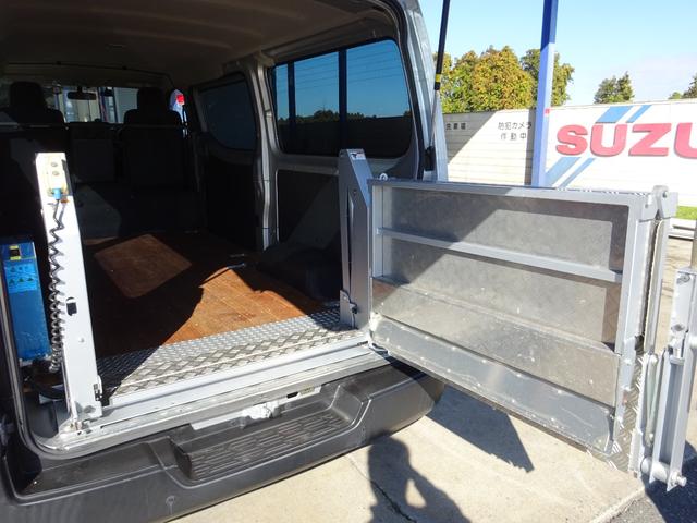 NV350キャラバンバン ロングDXターボ 400kgリフト付き NLKカーリフトCL03 衝突被害軽減ブレーキシステム ナビTV バックカメラ ドライブレコーダー キーレス クリアランスソナー 最大積載量1200kg(5枚目)