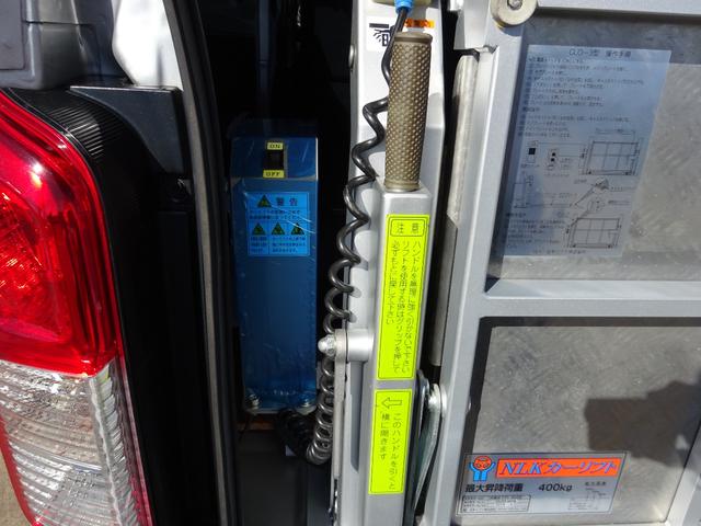NV350キャラバンバン ロングDXターボ 400kgリフト付き NLKカーリフトCL03 衝突被害軽減ブレーキシステム ナビTV バックカメラ ドライブレコーダー キーレス クリアランスソナー 最大積載量1200kg(14枚目)