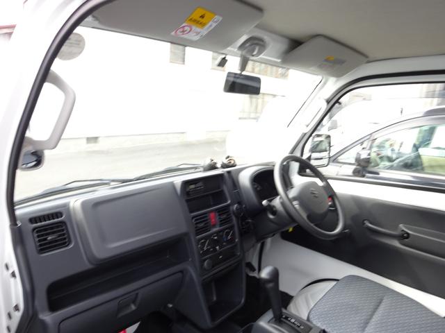 キャリイトラック 4WD ウイング車 幌付き フロアオートマ ETC エアコン パワステ 運転席助手席エアバック ABS 荷台ゴムマット ドアバイザー(29枚目)