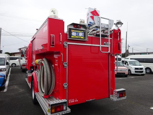 ヒノレンジャー 　消防車　ポンプ車　７人乗り　Ｗキャブ　１．５ｔ　６速マニュアル　ＢＤＧ－ＧＤ７ＪＧＷＡ改　モリタ　エアコン　パワステ　パワーウィンドウ　エアバック　ＡＢＳ　左側電動格納ミラー（13枚目）