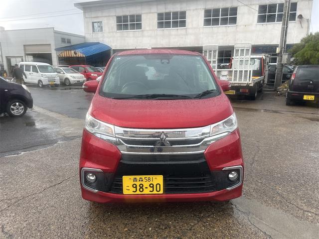 eKカスタム Tセーフティパッケージ 4WD 8ヶ月8000KM保証付き ETC TV 衝突被害軽減システム オートマチックハイビーム スマートキー アイドリングストップ 電動格納ミラー シートヒーター ベンチシート CVT ESC(13枚目)