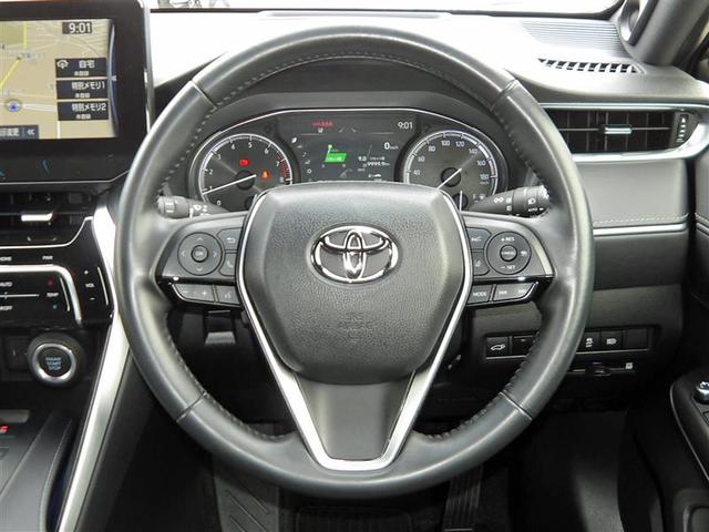 ハリアー Z 4WD フルセグ メモリーナビ ミュージックプレイヤー接続可 バックカメラ 衝突被害軽減システム ETC ドラレコ LEDヘッドランプ ワンオーナー 記録簿(7枚目)