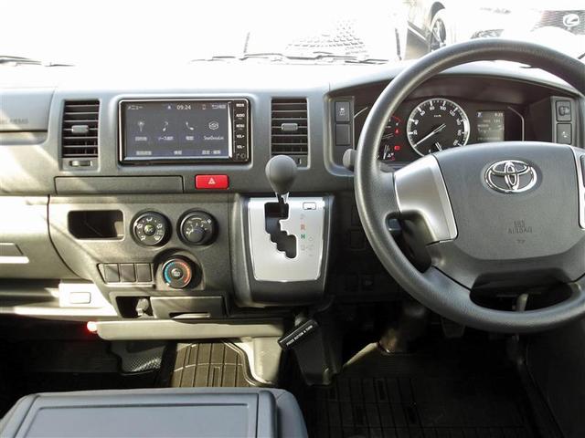 ハイエースバン ロングDX 4WD ワンセグ メモリーナビ DVD再生 バックカメラ 衝突被害軽減システム ETC ドラレコ 乗車定員6人 ディーゼル(14枚目)