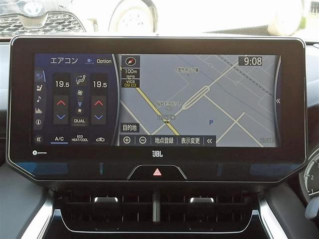 ハリアー Z レザーパッケージ 革シート フルセグ メモリーナビ ミュージックプレイヤー接続可 バックカメラ 衝突被害軽減システム ETC ドラレコ LEDヘッドランプ ワンオーナー 記録簿(10枚目)