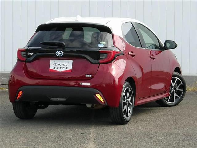 ヤリス ハイブリッドZ バックカメラ 衝突被害軽減システム ETC LEDヘッドランプ ワンオーナー 記録簿 アイドリングストップ(5枚目)