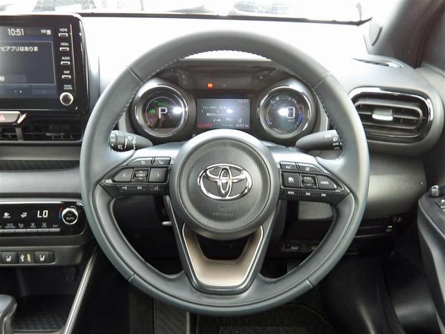 ヤリス ハイブリッドZ バックカメラ 衝突被害軽減システム ETC LEDヘッドランプ ワンオーナー 記録簿 アイドリングストップ(7枚目)