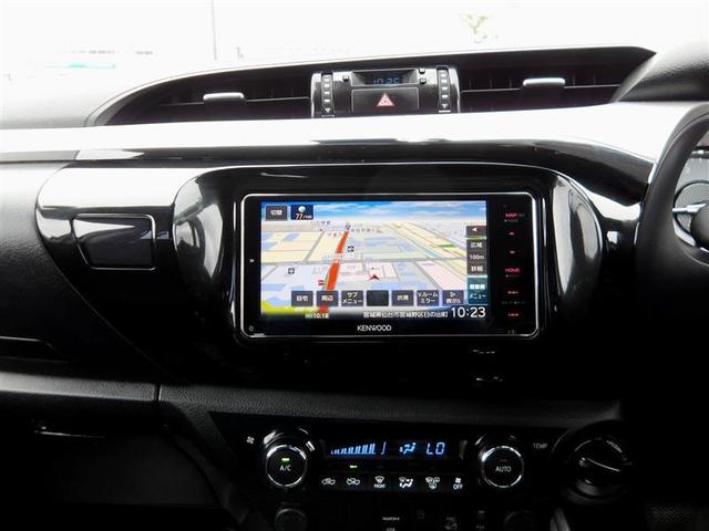 ハイラックス Z 4WD フルセグ メモリーナビ DVD再生 ミュージックプレイヤー接続可 バックカメラ 衝突被害軽減システム ETC LEDヘッドランプ ワンオーナー 記録簿 アイドリングストップ ディーゼル(9枚目)