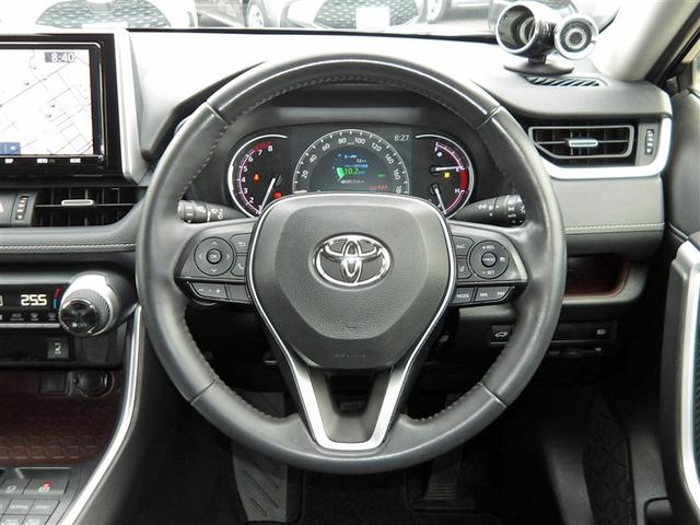 RAV4 G 4WD フルセグ メモリーナビ DVD再生 バックカメラ 衝突被害軽減システム ETC LEDヘッドランプ ワンオーナー 記録簿(7枚目)