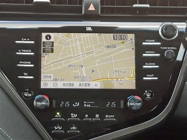 カムリ WSブラックエディション フルセグ メモリーナビ ミュージックプレイヤー接続可 バックカメラ 衝突被害軽減システム ETC ドラレコ LEDヘッドランプ ワンオーナー フルエアロ 記録簿 アイドリングストップ(11枚目)