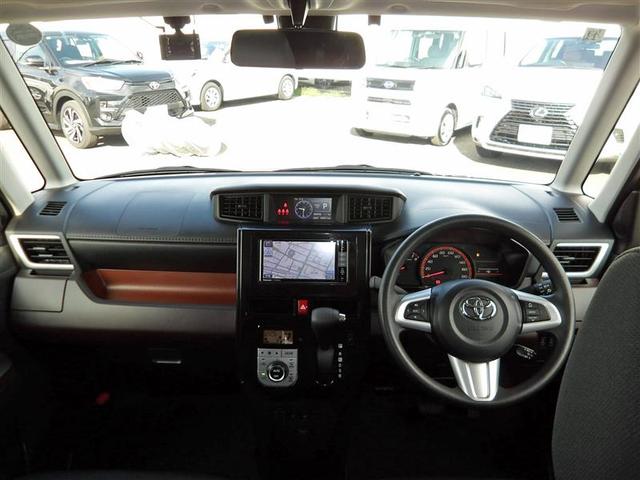 ルーミー G S フルセグ メモリーナビ DVD再生 バックカメラ 衝突被害軽減システム ETC ドラレコ 両側電動スライド ウオークスルー 記録簿 アイドリングストップ(6枚目)