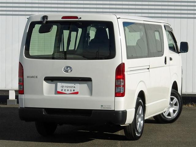 ハイエースバン ロングDX 4WD ワンセグ メモリーナビ DVD再生 バックカメラ 衝突被害軽減システム ETC ドラレコ 乗車定員6人 ディーゼル(5枚目)