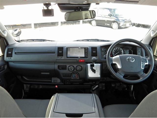 ハイエースバン ロングDX 4WD ワンセグ メモリーナビ DVD再生 バックカメラ 衝突被害軽減システム ETC ドラレコ 乗車定員6人 ディーゼル(6枚目)