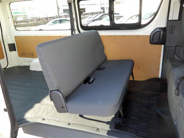 ハイエースバン ロングDX 4WD ワンセグ メモリーナビ DVD再生 バックカメラ 衝突被害軽減システム ETC ドラレコ 乗車定員6人 ディーゼル(23枚目)