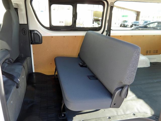 ハイエースバン ロングDX 4WD ワンセグ メモリーナビ DVD再生 バックカメラ 衝突被害軽減システム ETC ドラレコ 乗車定員6人 ディーゼル(24枚目)