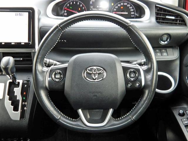 シエンタ Ｇ　フルセグ　メモリーナビ　ＤＶＤ再生　ミュージックプレイヤー接続可　バックカメラ　衝突被害軽減システム　ＥＴＣ　ドラレコ　両側電動スライド　ＬＥＤヘッドランプ　ウオークスルー　乗車定員７人　３列シート（7枚目）