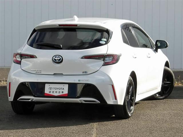 カローラスポーツ ハイブリッドＧ　ミュージックプレイヤー接続可　バックカメラ　衝突被害軽減システム　ＥＴＣ　ＬＥＤヘッドランプ　ワンオーナー　記録簿　アイドリングストップ（5枚目）