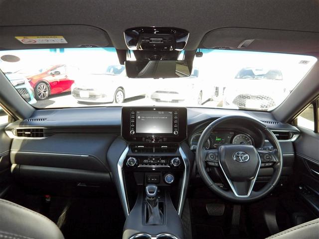 ハリアーハイブリッド G フルセグ ミュージックプレイヤー接続可 バックカメラ 衝突被害軽減システム ETC ドラレコ LEDヘッドランプ ワンオーナー フルエアロ 記録簿 アイドリングストップ(6枚目)