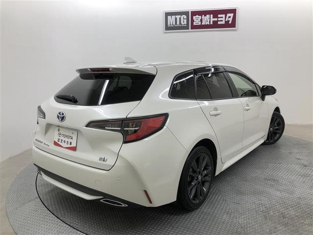 カローラツーリング ハイブリッド　ダブルバイビー　衝突被害軽減システム　４ＷＤ　ナビ＆ＴＶ　フルエアロ　バックカメラ　ＥＴＣ　アルミホイール　ハイブリッド　オートクルーズコントロール　ＬＥＤヘッドランプ　１００Ｖ電源　ワンオーナー　寒冷地（5枚目）