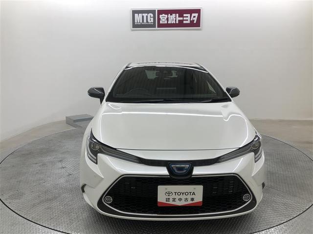 カローラツーリング ハイブリッド　ダブルバイビー　衝突被害軽減システム　４ＷＤ　ナビ＆ＴＶ　フルエアロ　バックカメラ　ＥＴＣ　アルミホイール　ハイブリッド　オートクルーズコントロール　ＬＥＤヘッドランプ　１００Ｖ電源　ワンオーナー　寒冷地（7枚目）