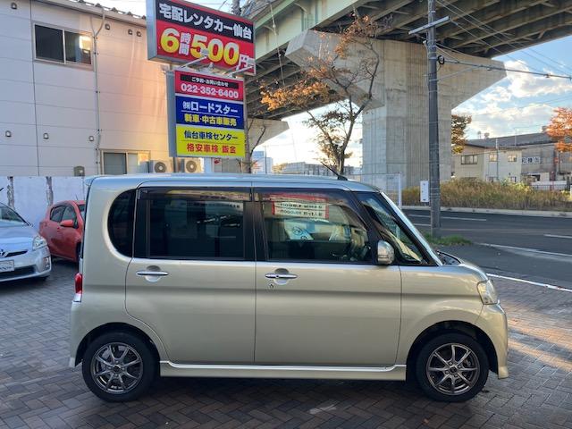 タント Ｇスペシャル　ナビ・ＴＶ・ＣＤ・ＥＴＣ・助手席側電動スライドドア・バックカメラ・スマートキー・フロントフォグランプ・社外アルミホイール・アイドリングストップ（5枚目）