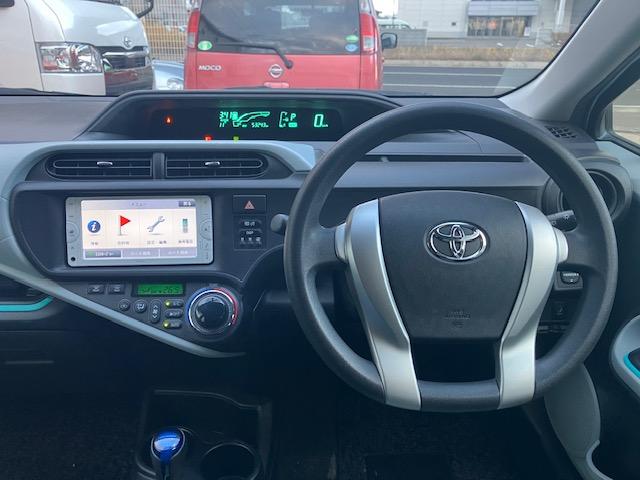 アクア Ｓ　ナビ・ＴＶ・ＣＤ・ＥＴＣ・ＡＢＳ・運転席助手席エアバック・衝突安全ボディー・ｂｌｕｅｔｏｏｔｈ（12枚目）
