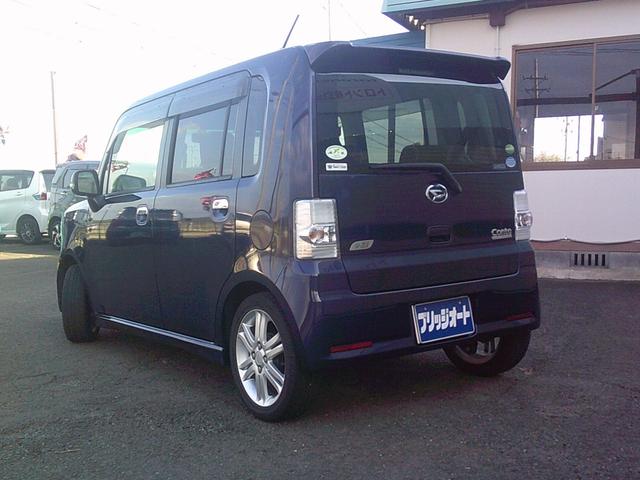 ムーヴコンテ カスタム　ＲＳ　ＩＣ付ツインカムターボ　社外ナビ　フルセグＴＶ　ＵＳＢ入力端子　ＥＴＣ　ＨＩＤヘッドライト　スマートキー　アイドリングストップ　新品タイヤ装着　ルームクリーニング済　修復歴無し（9枚目）