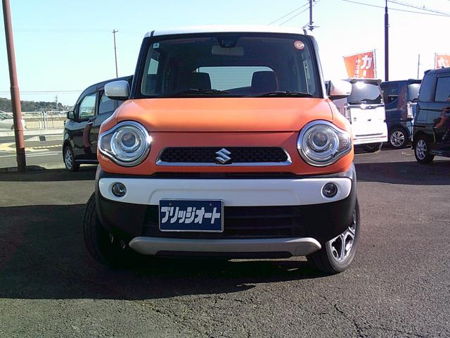 ハスラー Ｘ　４ＷＤ　社外ナビ　ワンセグＴＶ　ＤＶＤ再生可　ＥＴＣ　オートＨＩＤヘッドライト　スマートキースペア付　ヒルディセントコントロール　ルームクリーニング済　修復歴無し　車検９年４月までロング（7枚目）