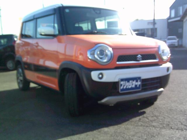 ハスラー Ｘ　４ＷＤ　社外ナビ　ワンセグＴＶ　ＤＶＤ再生可　ＥＴＣ　オートＨＩＤヘッドライト　スマートキースペア付　ヒルディセントコントロール　ルームクリーニング済　修復歴無し　車検９年４月までロング（8枚目）